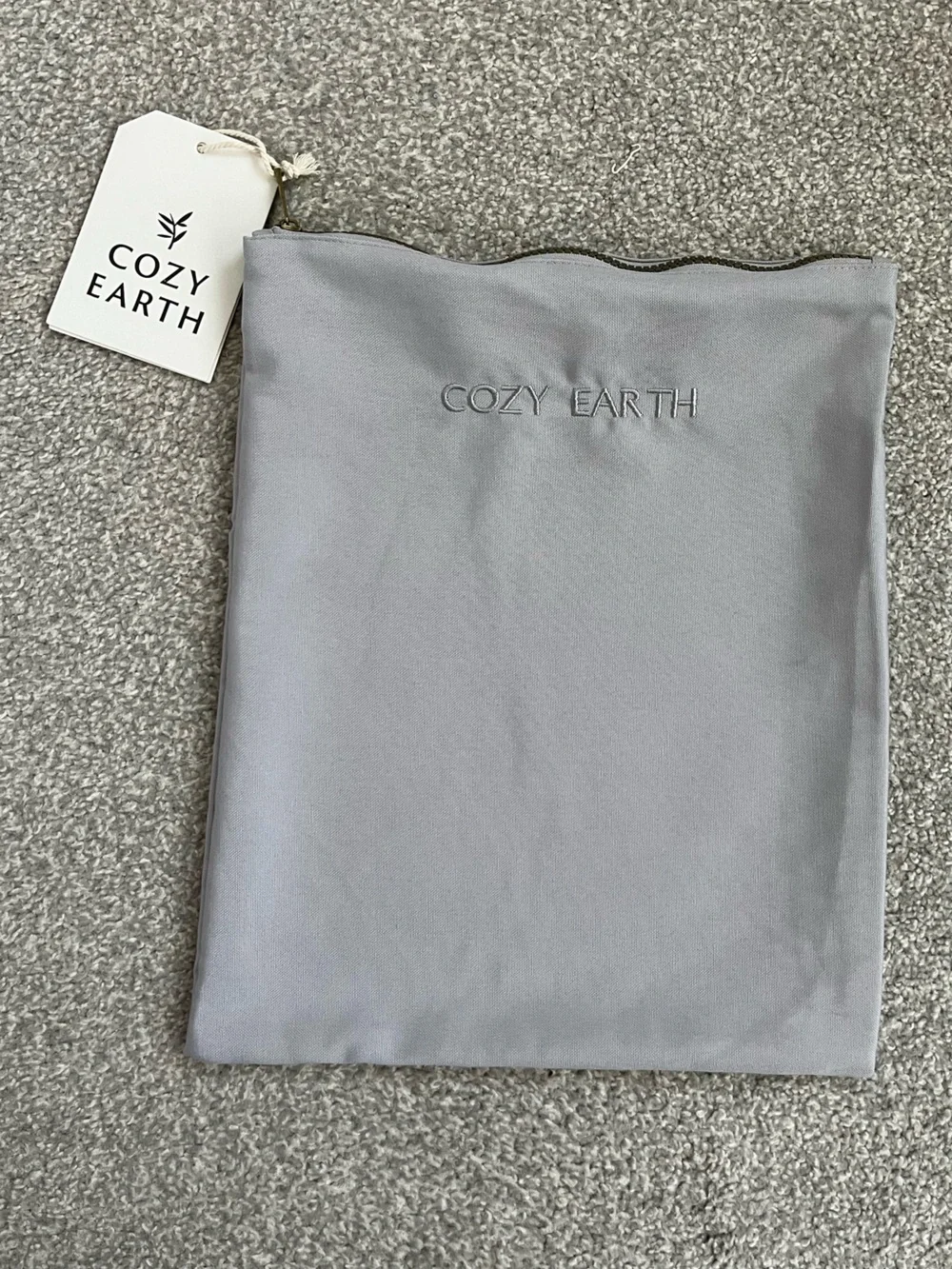 NWT Cozy Earth Men’s Slate Blue Jogger Shorts Size Small